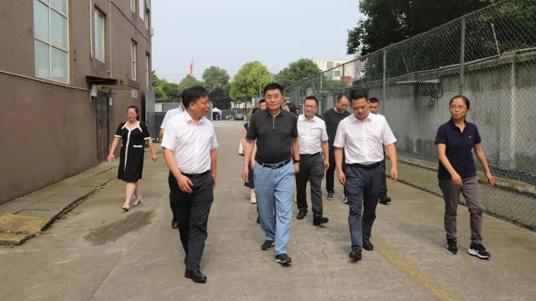 省k1体育集团向导带队调研锦弘集团文印中心保密命题阅卷印制基地