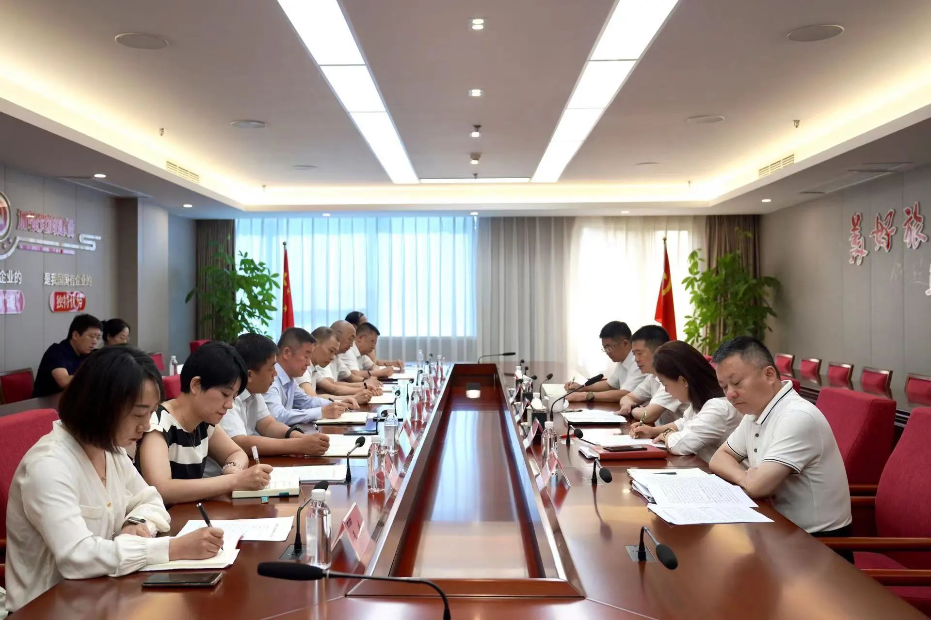 省k1体育集团召开新任职干部任前整体谈话会