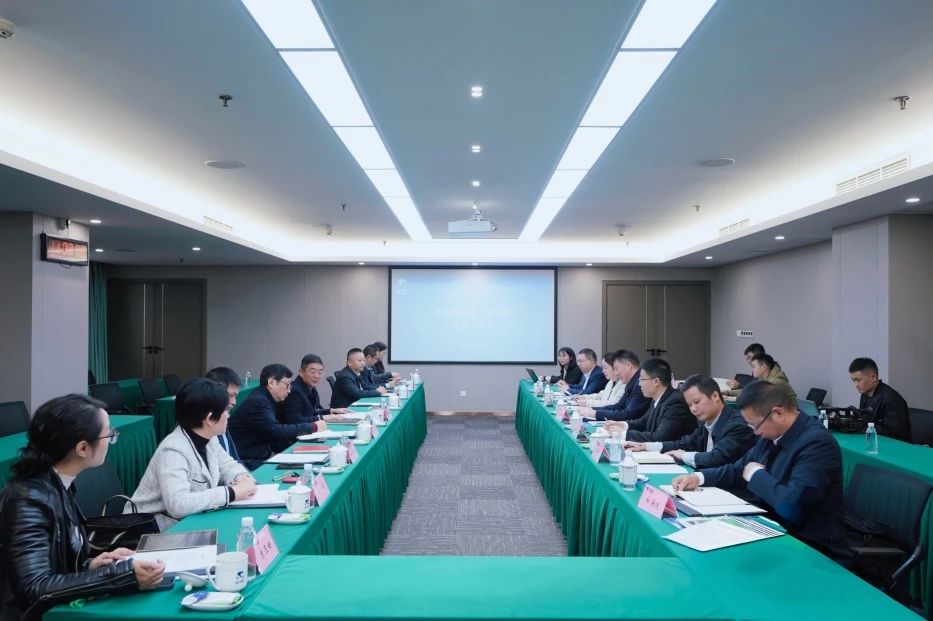 省k1体育集团与青川县举行座谈交流会